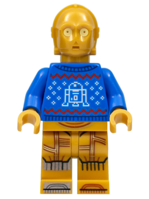 Zzzzz 1727478134c 3po Holiday Sweater — Lego Star Wars Minifigures option 155