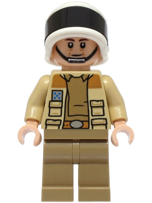 Zzzzz 1727478134captain Antilles Dark Tan Shirt Large Rank Badge — Lego Star Wars Minifigures option 161