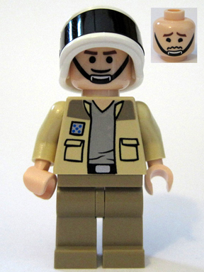 Zzzzz 1727478135captain Antilles Light Bluish Gray Shirt — Lego Star Wars Minifigures option 162