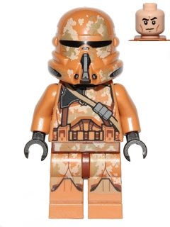 Zzzzz 1727478136clone Airborne Trooper Phase 2 Geonosis Camouflage Smirk — Lego Star Wars Minifigures option 186