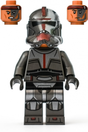 Zzzzz 1727478137clone Commando Sergeant Hunter Experimental Unit Clone Force 99 — Lego Star Wars Minifigures option 196