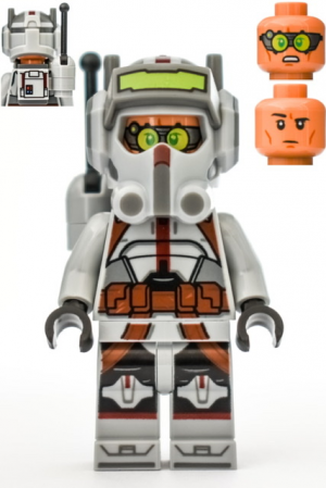 Zzzzz 1727478137clone Commando Tech Experimental Unit Clone Force 99 — Lego Star Wars Minifigures option 197
