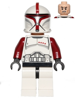 Zzzzz 1727478138clone Trooper Captain Phase 1 Scowl — Lego Star Wars Minifigures option 209
