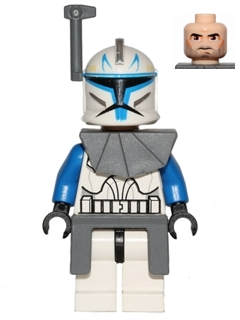 Zzzzz 1727478138clone Trooper Captain Rex 501st Legion Phase 1 Dark Bluish Gray Rangefinder Pauldron And Kama Large Eyes — Lego Star Wars Minifigures option 210