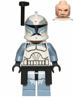 Zzzzz 1727478139clone Trooper Commander Wolffe 104th Battalion Wolfpack Phase 1 Black Rangefinder And Kama Sand Blue Markings Large Eyes — Lego Star Wars Minifigures option 229
