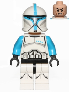 Zzzzz 1727478139clone Trooper Lieutenant Phase 1 Printed Legs Scowl — Lego Star Wars Minifigures option 233