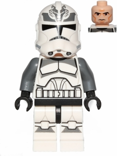Zzzzz 1727478140clone Trooper 104th Battalion Wolfpack Phase 2 Dark Bluish Gray Markings Large Eyes — Lego Star Wars Minifigures option 236
