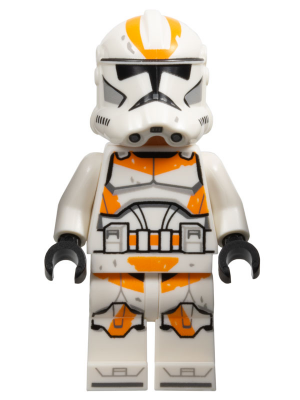 Zzzzz 1727478140clone Trooper 212th Attack Battalion Phase 2 White Arms Dirt Stains Nougat Head Helmet With Holes — Lego Star Wars Minifigures option 238