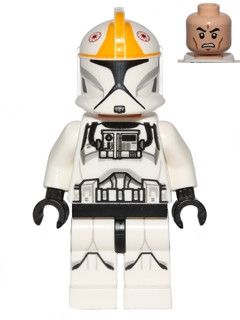 Zzzzz 1727478140clone Trooper Pilot Phase 1 Bright Light Orange Markings Printed Legs Scowl — Lego Star Wars Minifigures option 244