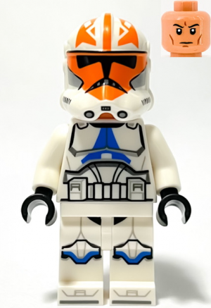 Zzzzz 1727478141clone Trooper 501st Legion 332nd Company Phase 2 Helmet With Holes And Togruta Markings — Lego Star Wars Minifigures option 253