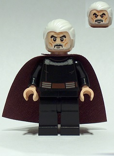 Zzzzz 1727478141count Dooku White Hair — Lego Star Wars Minifigures option 265