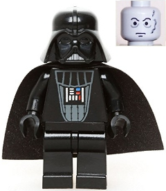 Zzzzz 1727478143darth Vader Light Bluish Gray Head — Lego Star Wars Minifigures option 291
