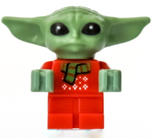 Zzzzz 1727478143din Grogu The Child Baby Yoda Holiday Outfit — Lego Star Wars Minifigures option 299