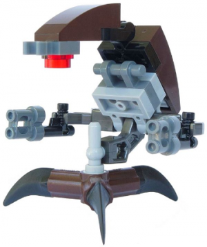 Zzzzz 1727478144droideka Destroyer Droid Black Claws — Lego Star Wars Minifigures option 306