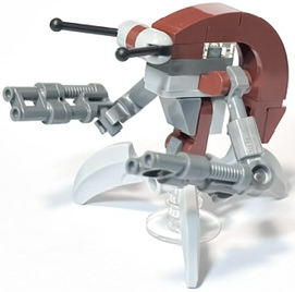 Zzzzz 1727478144droideka Destroyer Droid Light Bluish Gray Claws — Lego Star Wars Minifigures option 307