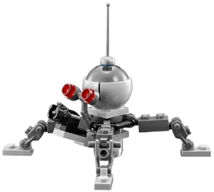 Zzzzz 1727478144dwarf Spider Droid Dark Bluish Gray Dome Mini Blaster Shooter — Lego Star Wars Minifigures option 314