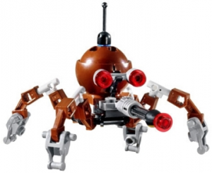 Zzzzz 1727478144dwarf Spider Droid Reddish Brown Dome — Lego Star Wars Minifigures option 315