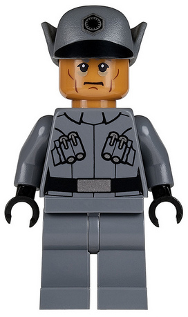 Zzzzz 1727478191first Order Officer Lieutenant Captain Male — Lego Star Wars Minifigures option 360