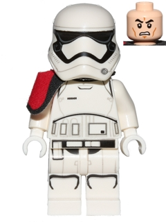 Zzzzz 1727478191first Order Stormtrooper Officer Rounded Mouth Pattern — Lego Star Wars Minifigures option 368