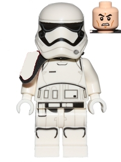 Zzzzz 1727478191first Order Stormtrooper Squad Leader Rounded Mouth — Lego Star Wars Minifigures option 370