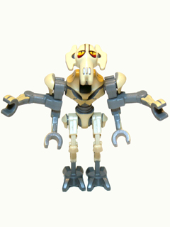 Zzzzz 1727478192general Grievous Bent Legs Tan Armor — Lego Star Wars Minifigures option 385