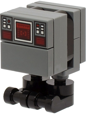 Zzzzz 1727478193gonk Droid Gnk Power Droid Dark Bluish Gray Body With Dark Red Control Panel Black Feet — Lego Star Wars Minifigures option 399