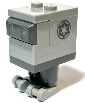 Zzzzz 1727478193gonk Droid Gnk Power Droid Light Bluish Gray Body And Feet Imperial Logo — Lego Star Wars Minifigures option 405