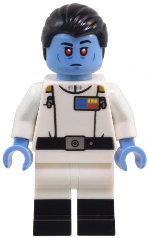 Zzzzz 1727478194grand Admiral Thrawn Medium Blue Skin — Lego Star Wars Minifigures option 409