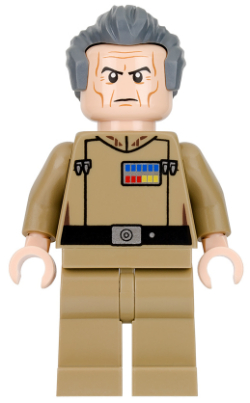 Zzzzz 1727478194grand Moff Wilhuff Tarkin Dark Tan Uniform — Lego Star Wars Minifigures option 410