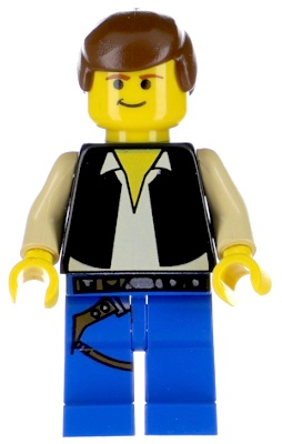 Zzzzz 1727478262han Solo Blue Legs Falcon — Lego Star Wars Minifigures option 434