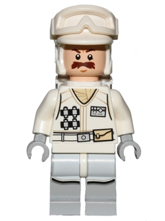 Zzzzz 1727478263hoth Rebel Trooper White Uniform Moustache — Lego Star Wars Minifigures option 449
