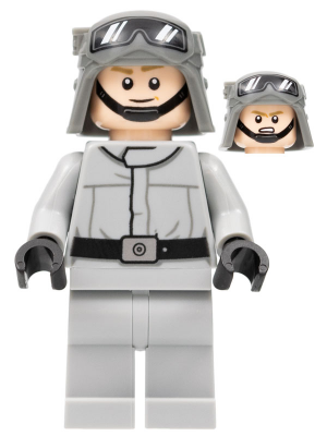 Zzzzz 1727478264imperial At St Driver Helmet With Molded Goggles Light Bluish Gray Jumpsuit Plain Legs — Lego Star Wars Minifigures option 456