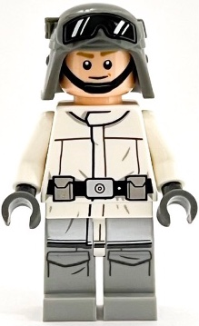 Zzzzz 1727478264imperial At St Driver Hoth Helmet With Molded Goggles White Jacket — Lego Star Wars Minifigures option 457
