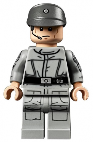 Zzzzz 1727478264imperial Crew Dark Bluish Gray Cap Printed Arms — Lego Star Wars Minifigures option 460