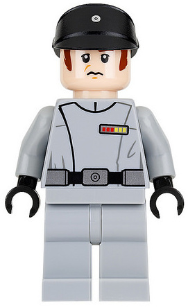 Zzzzz 1727478265imperial Officer Light Bluish Gray Uniform — Lego Star Wars Minifigures option 472