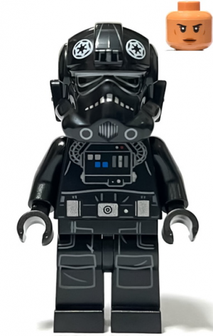 Zzzzz 1727478266imperial Tie Fighter Interceptor Pilot Female Nougat Head — Lego Star Wars Minifigures option 499