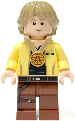 Zzzzz 1727478421luke Skywalker Celebration Bright Light Yellow Jacket — Lego Star Wars Minifigures option 576