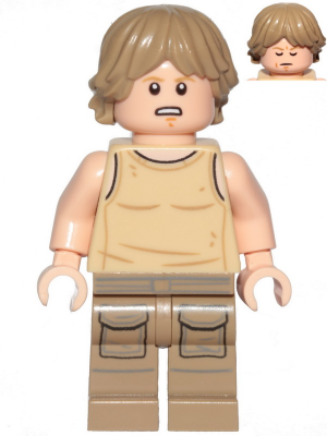 Zzzzz 1727478422luke Skywalker Dagobah Tan Tank Top — Lego Star Wars Minifigures option 586
