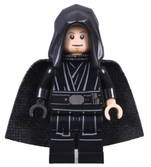 Zzzzz 1727478423luke Skywalker Jedi Master Black Hood And Cape — Lego Star Wars Minifigures option 591