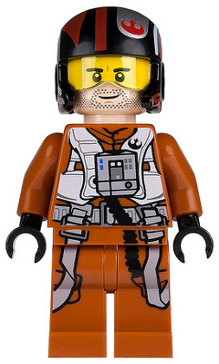 Zzzzz 1727478487poe Dameron Pilot Jumpsuit Helmet — Lego Star Wars Minifigures option 698