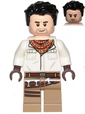 Zzzzz 1727478487poe Dameron White Shirt — Lego Star Wars Minifigures option 700