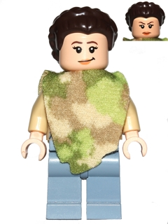 Zzzzz 1727478488princess Leia Camouflage Cape — Lego Star Wars Minifigures option 714