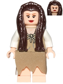 Zzzzz 1727478488princess Leia Endor Loose Hair — Lego Star Wars Minifigures option 716