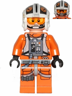 Zzzzz 1727478491rebel Pilot X Wing Theron Nett — Lego Star Wars Minifigures option 758