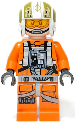 Zzzzz 1727478491rebel Pilot Y Wing Jon Dutch Vander Gold Leader Printed Legs — Lego Star Wars Minifigures option 760