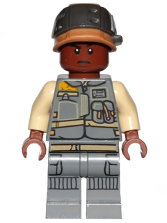 Zzzzz 1727478492rebel Trooper Reddish Brown Head Helmet With Pearl Dark Gray Band Corporal Tonc — Lego Star Wars Minifigures option 765