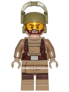 Zzzzz 1727478493resistance Trooper Dark Tan Hoodie Jacket Harness Beard Helmet With Chin Guard — Lego Star Wars Minifigures option 794