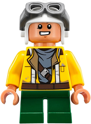 Zzzzz 1727478494rowan Yellow Jacket Aviator Cap And Goggles — Lego Star Wars Minifigures option 812
