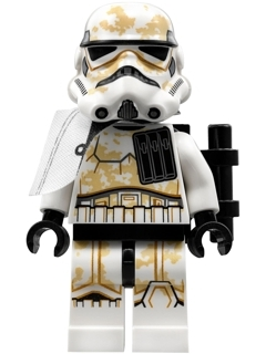 Zzzzz 1727478582sandtrooper Sergeant White Pauldron Ammo Pouch Dirt Stains Survival Backpack — Lego Star Wars Minifigures option 828