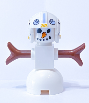 Zzzzz 1727478584snowman Rebel Pilot Helmet — Lego Star Wars Minifigures option 864